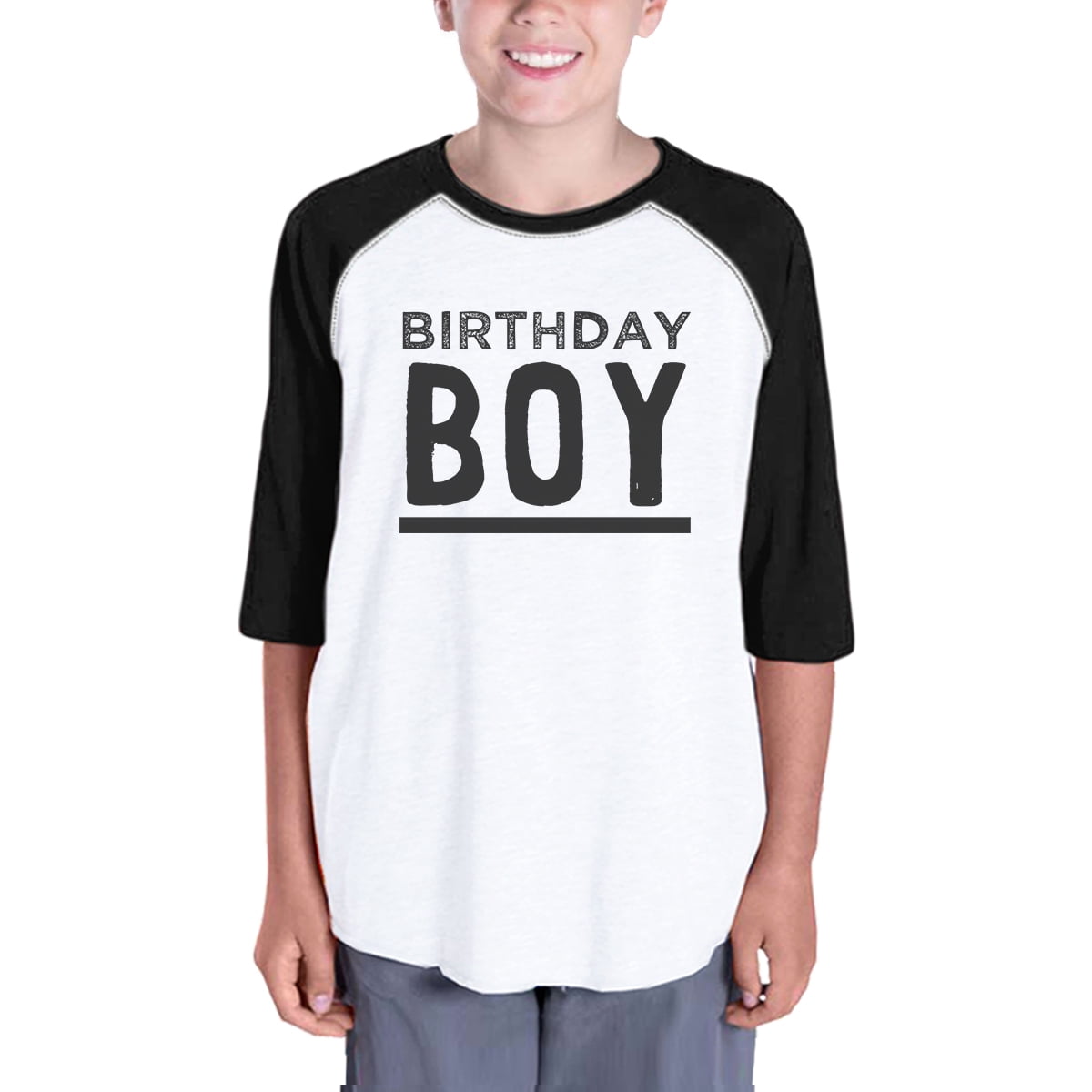 365 Printing Baby Boy Baseball Tee For Boys Birthday Gift Tee 3/4