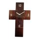 thumbnail image 1 of Reloj de pared silencioso, compacto, creativo, moderno, acrílico para decoración del hogar. marron oscuro, 1 of 9