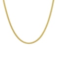 thumbnail image 4 of Kylie Harper Unisex Italian 14k Gold Over Silver Snake Chain - 18"-24", 4 of 5