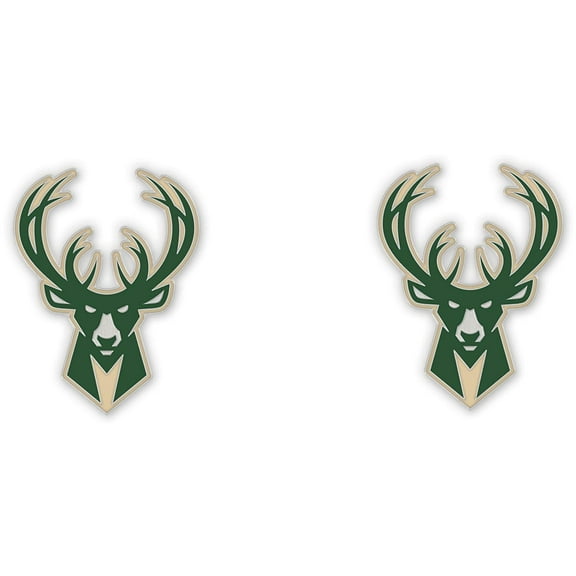 WinCraft Milwaukee Bucks Post Logo Earrings