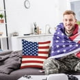 thumbnail image 6 of 4th of July Pillow Covers 18x18 Independence Day Memorial Day Outdoor Decor Throw Pillows for Couch American Flag Patriotic Star and Stripes Pillowcase Decorative Cushion Case for Sofa, 6 of 6