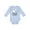 AE-Light Blue, variant on Loved by Jesus Cute Baby Lamb Boys or Girls Long Sleeve Baby Bodysuit