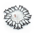 thumbnail image 1 of Halloween Painted Flat Ghost Led String Lights 10 Leds 1.5 Meters Battery Powered Constant On For Party Decor Multicolor, 1 of 6