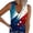 Red/White/Blue, variant on Brqkzdu American Flag Henley Tank Top for Women Red White and Blue Print Crew Neck Sleeveless Ribbed Knit Shirts 4th of July Top Loose Fit Casual Independence Day Tank