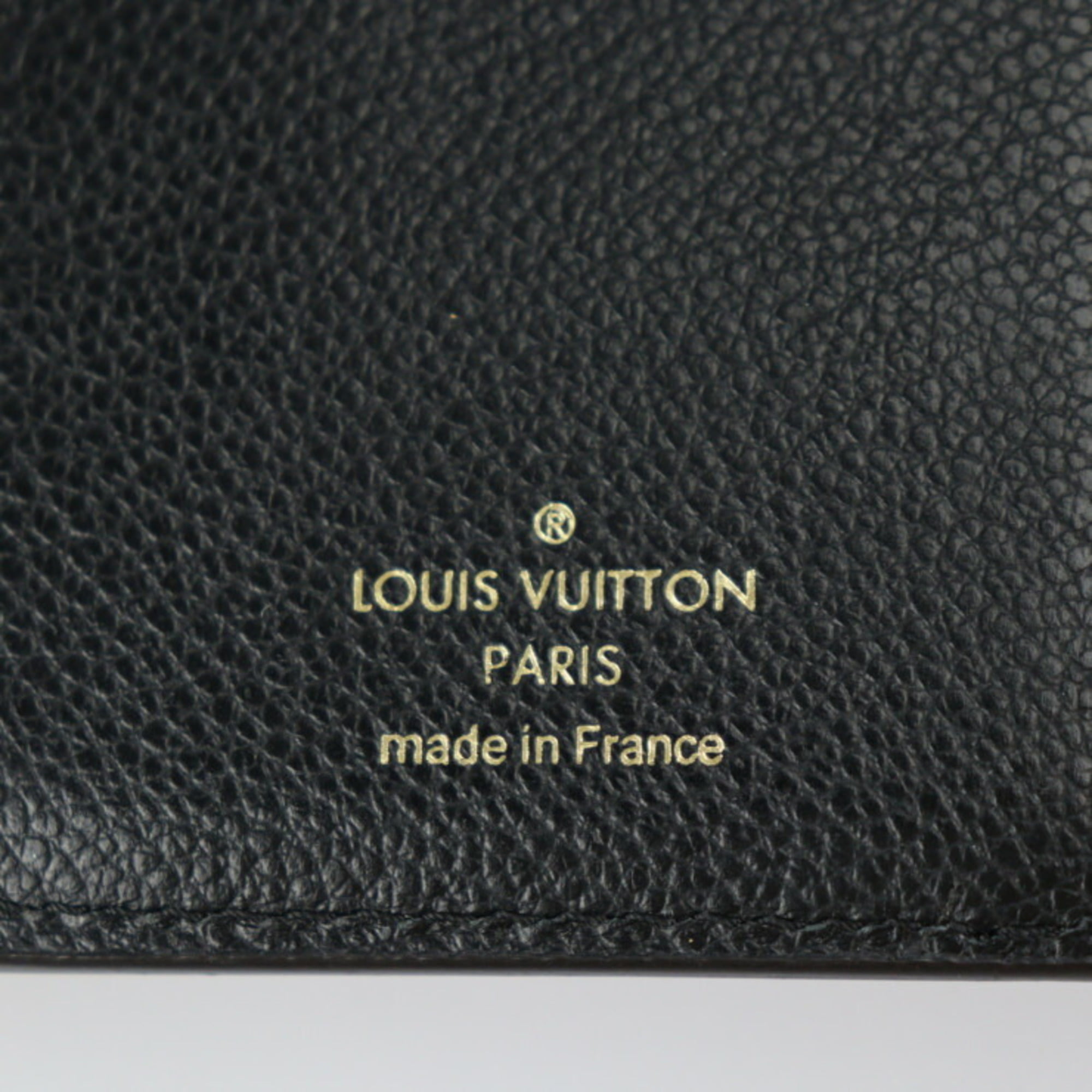 Auth Louis Vuitton Monogram Porte Monnaie Zip M61727 Long Wallet Leather  100629