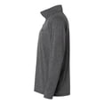 thumbnail image 6 of HUK H1200715 Men's Airweight Heather Quarter-Zip Pullover-Volcanic Ash Heather-2XL, 6 of 6