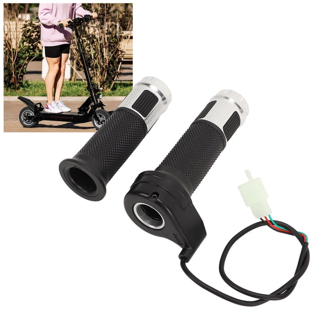 Speed Control Throttle Grip, Anti Slip Fine Workmanship Electric Bicycle Rolling Handle Convenient for Electric Tricycle