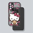 thumbnail image 5 of Bonita funda de teléfono Sanrio Hello Kitty para Samsung S24, S23, S22, S21, S20 FE, S10, S9 Plus, Ultra Pro, 5G, translúcida esmerilada, 5 of 5