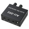 thumbnail image 3 of Compact Stereo Audio Mixer with Dual Input/Output, Aluminum Alloy Housing, and Universal Power Adapter for Enhanced Sound Mixing, 3 of 6