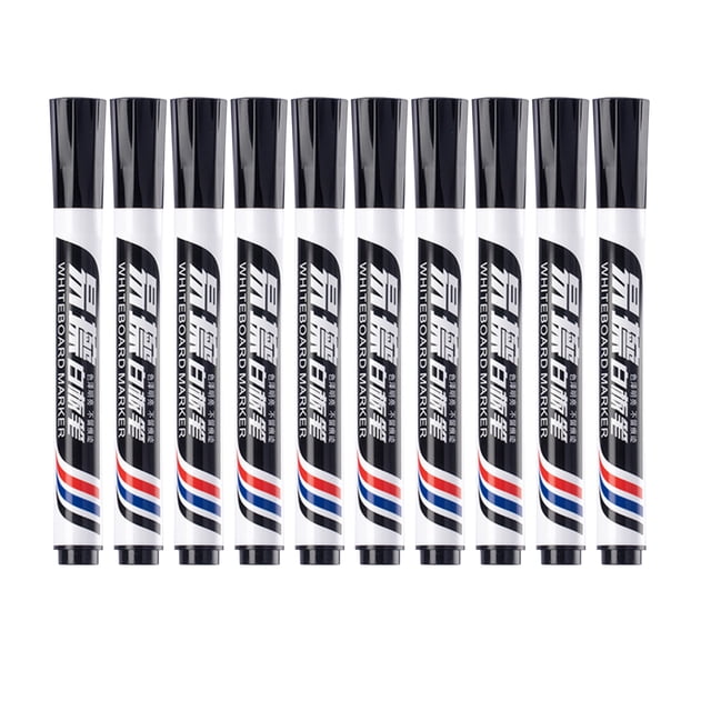 Yeacher 10 Pack Dry Erase Markers White Board Marker Pens Children Drawing Pen for School Classroom Office Home Stationery Supplies