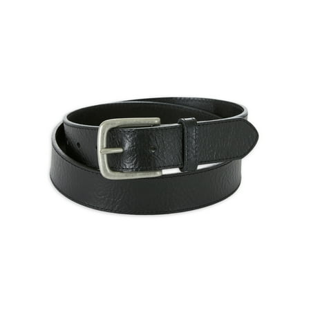 Wrangler Men's Textured Leather Strap Belt