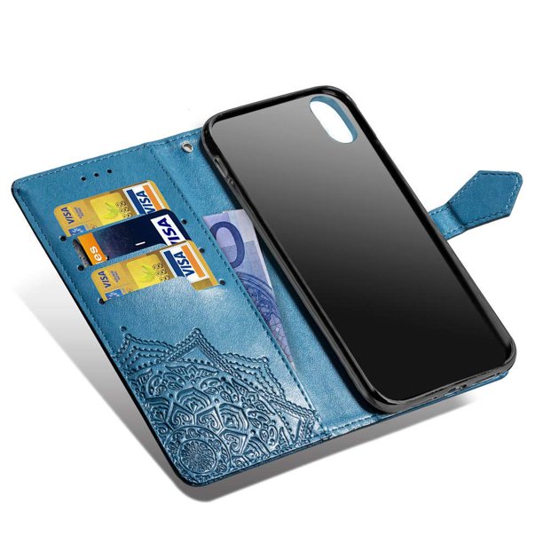 For Iphone Xr Mobile Phone Cover Mandala Protective Cover Flip