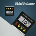 Leileiiiii 360 Degree Mini Digital Protractor Inclinometer Electronic