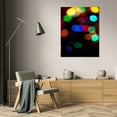thumbnail image 3 of Erin Berzel 23x32 Gallery Wrapped Canvas Wall Art Titled - Colorful Bokeh, 3 of 4