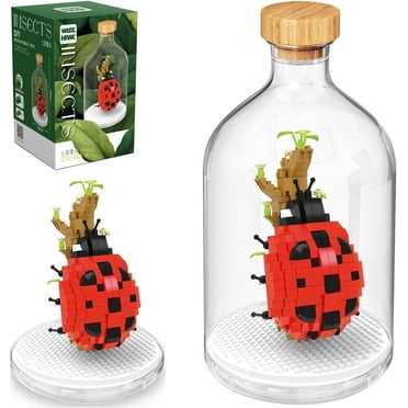 NAYIHOOP Ladybug Building Sets Bugs Animals Insects for Adults Not Compatible with Lego
