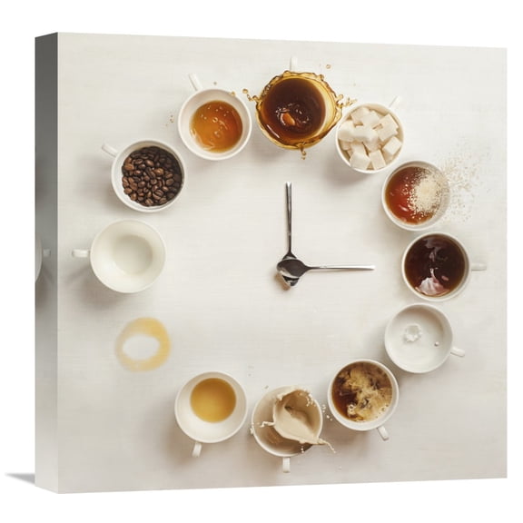 Global Gallery Dina Belenko 'It's Always Coffee Time' Canvas Wall Art