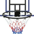 thumbnail image 2 of Outdoor Basketball Hoops Wall-mounted basketball hoop, 45 x 29 inches shatterproof back, folding hoop, durable hoop and all-weather mesh for indoor and outdoor use,Indoor Basketball Hoops, 2 of 9