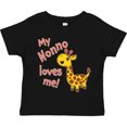 thumbnail image 3 of Inktastic My Nonno Loves me- cute giraffe Boys or Girls Toddler T-Shirt, 3 of 5