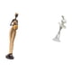 thumbnail image 5 of Escultura moderna de una dama tribal africana bailando, ideal para decorar dormitorios, , mueble de TV, chimeneas, oficinas, entradas y mucho más, 5 of 8