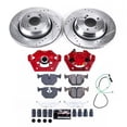 thumbnail image 2 of PowerStop Rear Z23 Evolution Sport Brake Pad and Rotor Kit with Red Powder Coated Calipers Fits: BMW Select Models KC5732A, 2 of 4