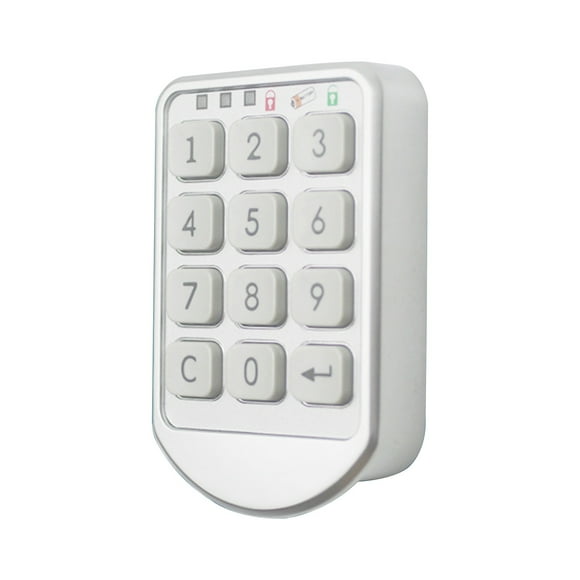 Smart Electronic Cabinet Lock Set, Box Furniture Drawer Lock Cabinet Combination Lock, Home & Office Hidden File Cabinet Lock, Electronic Door Lock