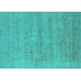 thumbnail image 1 of Ahgly Company Indoor Rectangle Oriental Turquoise Blue Industrial Area Rugs, 3' x 5', 1 of 4