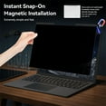 thumbnail image 3 of Laptop Privacy Screen MacBook 13.3-inch-15.6-inch  Removable Laptop Screen Privacy Cover for Lenovo Asus 13.3-inch-15.6-inch, 3 of 5