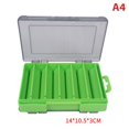thumbnail image 1 of Double Sided Plastic Bait Jig Storage Box Reversible Lure Case Room High Strength Fishing Tackle Accessory Boxes He Qiyong unisex, 1 of 2