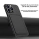 thumbnail image 4 of Funda de silicona suave para teléfono móvil, carcasa con tarjetero para iPhone 14, 13, 12, 11 Pro Max, XR, X, XS Max, 6, 6S, 7, 8 Plus, 13 Mini, 14Pro, SE 2020, 4 of 4
