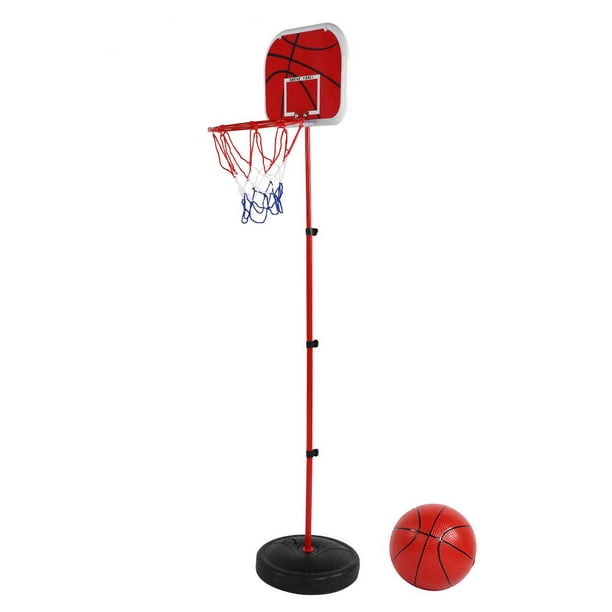 1 panier de basket-ball pour enfants, hauteur réglable, panier de  basket-ball intérieur, jouet de tir en plein air, jeu d'arrière-cour, mini  panier de