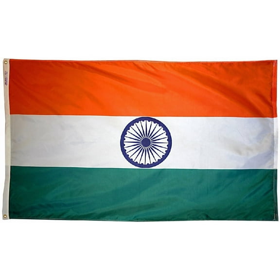 India - 4'X6' Nylon Flag