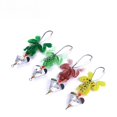 thumbnail image 1 of Cebo de rana con lentejuelas, pez blando, cebo biónico de un solo anzuelo de agua dulce, juego de equipo de pesca con cebo de 6 g, 1 of 5