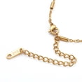 thumbnail image 3 of 25pc 304 Stainless Steel Cable Chains Bracelets Making with Lobster Claw Clasps and Jump Rings Golden 6-1/4 inch(15.8cm), 3 of 5