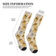 thumbnail image 2 of Compression Socks For Women And Men - Funny Cat_A Compression Socks Circulation For Workout, 2 of 2
