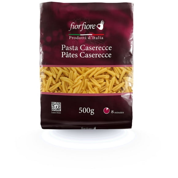 Fiorfiore bronze dyed 12.5% proteins Caserecce Pasta, 500g (17,6oz)12,5% protein