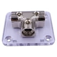 thumbnail image 4 of relayinert Way Ground Distributor Professional for Protection Negative Cable Grounding Car Audio for Amplifier Power Distribution Blocks 1 In 2 Out Way Type 1Set, 4 of 6