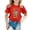 Red, variant on Toddler Girls Summer Casual Tops Crew Neck T Shirts Carnival Print Short Sleeve T Shirt Top Size 2-3T , Yellow