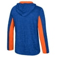 thumbnail image 3 of Men's Colosseum Royal Florida Gators Always Sunny Quarter-Zip Hoodie, 3 of 3