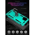 thumbnail image 5 of for Galaxy A42 5G Case,with HD Screen Protector,[Military Grade] Ring Car Mount Kickstand Hybrid Hard PC Soft TPU Shockproof Protective Case for Samsung Galaxy A42 5G (Teal), 5 of 12
