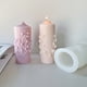 thumbnail image 1 of Embossed Flower Fragrance Candle Silicone Mold Homemade Handicrafts Candle Decoration Candle Grinding Tool Molds DIY Soap MouldCarved ColumnUnited States He Qiyong unisex, 1 of 1