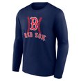 thumbnail image 2 of Men's Trevor Story Navy Boston Red Sox Fastball Player Name & Number Long Sleeve T-Shirt, 2 of 3