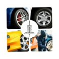 thumbnail image 5 of Uds. Medidor de profundidad de neumáticos de coche, comprobador de neumáticos de acero inoxidable, regla Vernier para, 5 of 5