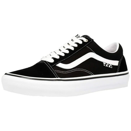 Vans Men's Skate Skool Sneaker, Black/White, 9.5 | Canada