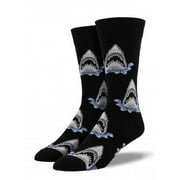 Men's Shark Attack Graphic Socks
