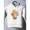 thumbnail image 3 of 3Rd Birthday Balloons Hoodie Toddler -Image by Shutterstock,  2 Toddler, 3 of 4