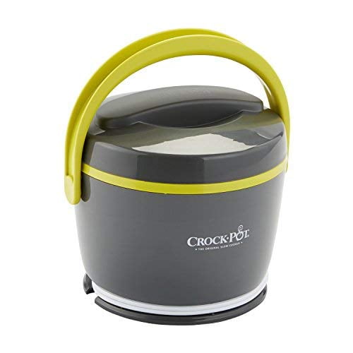 Crock-Pot 20-Ounce Lunch Crock Food Warmer - Gray and Green - Walmart ...