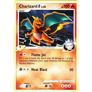 Pokemon Card Japanese Charizard Lv.X & Charizard G. Hol