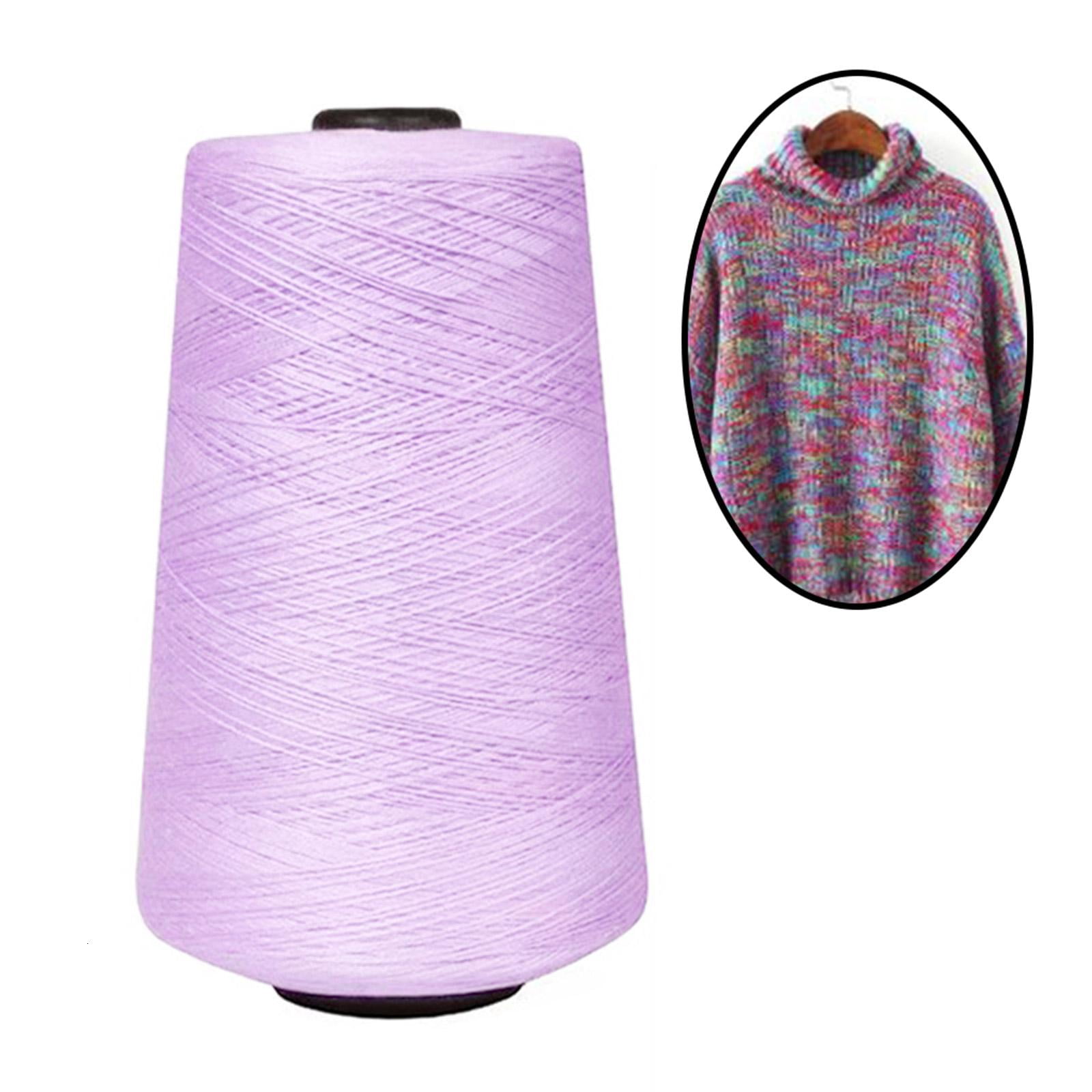 Giaone 1 Roll 500g Natural Silk Knitting Yarn Summer Crochet Line for DIY Handwoven for Tank Top Cape Embroidey Thread