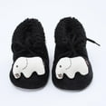 thumbnail image 6 of Fozruso Baby Girls Boys Warm Shoes Soft Booties Snow Boots Comfortable Shoes Toddler Warming And Fashion Shoes Sizes 4.5 Toddler(Black), 6 of 6