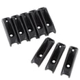 thumbnail image 1 of Kayak Cleat Quick Grip, Black Kayak Cord Cleat Versatile  for Canoe Inflatable Boat Mooring Deck, 1 of 7